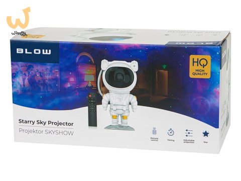 BLOW LAMPKA NOCNA PROJEKTOR GWIAZD ASTRONAUTA SKYSHOW BLOW LAMPKA NOCNA PROJEKTOR GWIAZD ASTRONAUTA SKYSHOW