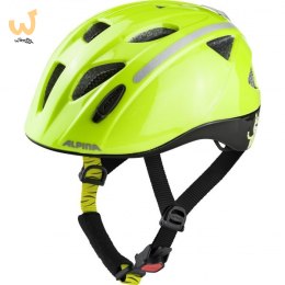 Kask rowerowy ALPINA XIMO FLASH jaskrawy żółty 49-54