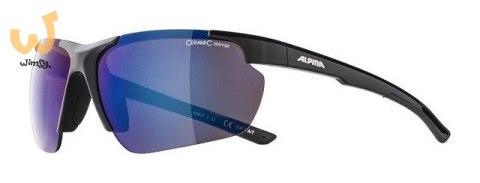Okulary na rower ALPINA DEFEY HR kolor BLACK szkło BLUE MIRROR Cat.3 Okulary na rower ALPINA DEFEY HR kolor BLACK szkło BLUE MIRROR Cat.3