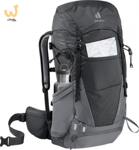 Plecak turystyczny Deuter Futura Pro 34 SL black-graphite Plecak turystyczny Deuter Futura Pro 34 SL black-graphite