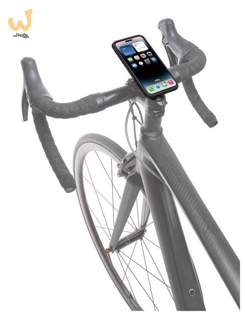TOPEAK POKROWIEC RIDECASE FOR iPHONE 15 PRO BLACK/GRAY TOPEAK POKROWIEC RIDECASE FOR iPHONE 15 PRO BLACK/GRAY