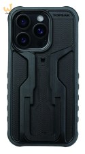 TOPEAK POKROWIEC RIDECASE FOR iPHONE 15 PRO BLACK/GRAY