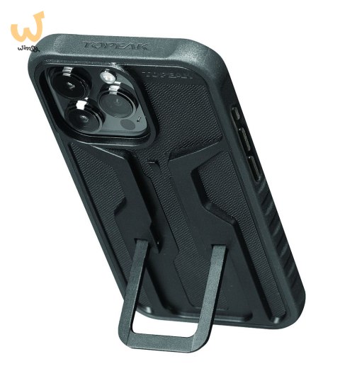 TOPEAK POKROWIEC RIDECASE FOR iPHONE 15 PRO BLACK/GRAY TOPEAK POKROWIEC RIDECASE FOR iPHONE 15 PRO BLACK/GRAY
