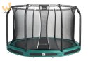 Trampolina Premium Ground Combo 305cm Zielona
