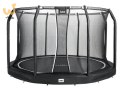 Trampolina Premium Ground Combo 366cm Czarna
