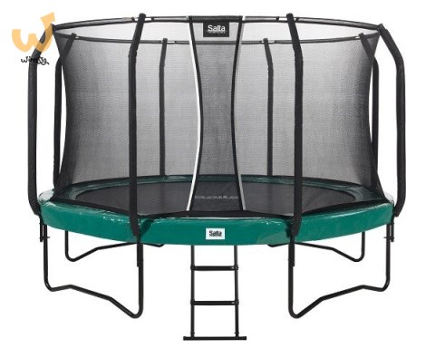 Trampolina Salta First Class - 427cm - zielona Trampolina Salta First Class - 427cm - zielona