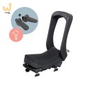 URBAN IKI Siedzenie junior na bagażnik BLACK/BLACK SET key lock