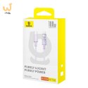 Kabel Baseus Gem Typ C-Typ C 100W 1m (fioletowy)