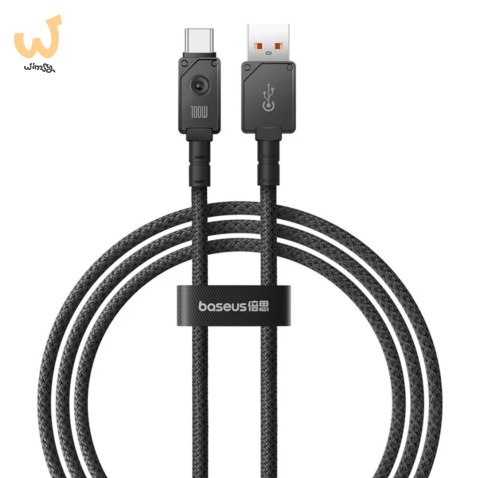 Kabel Baseus Unbreakable USB-USB C 100m 1m (czarny) Kabel Baseus Unbreakable USB-USB C 100m 1m (czarny)