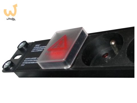 Listwa przeciwprzepięciowa A-LAN PZ081U3M (8 x UTE; 16 A (3680 W); 3m; kolor czarny) Listwa przeciwprzepięciowa A-LAN PZ081U3M (8 x UTE; 16 A (3680 W); 3m; kolor czarny)