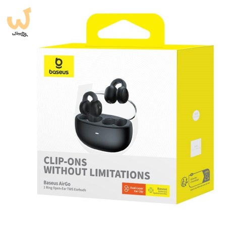 Słuchawki Baseus AirGo 1 Ring Open-Ear TWS (czarny) Słuchawki Baseus AirGo 1 Ring Open-Ear TWS (czarny)