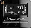 POWER WALKER UPS LINE-IN VI 1100 CW FR 1100VA, 3X 230V PL, USB, RS-232, LCD, EPO