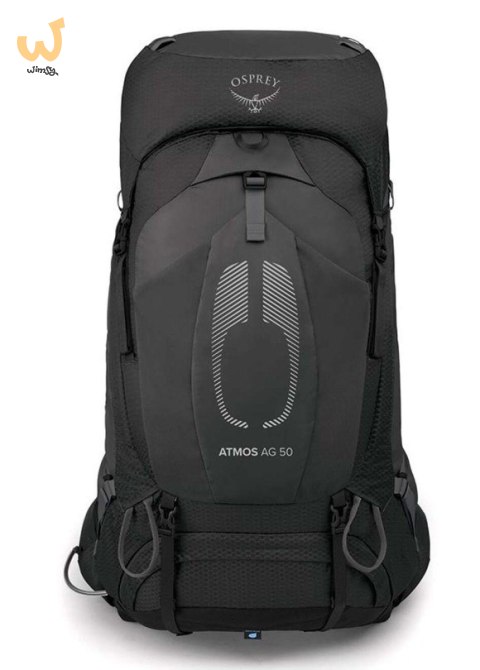 Plecak trekkingowy OSPREY Atmos AG 50 czarny L/XL Plecak trekkingowy OSPREY Atmos AG 50 czarny L/XL