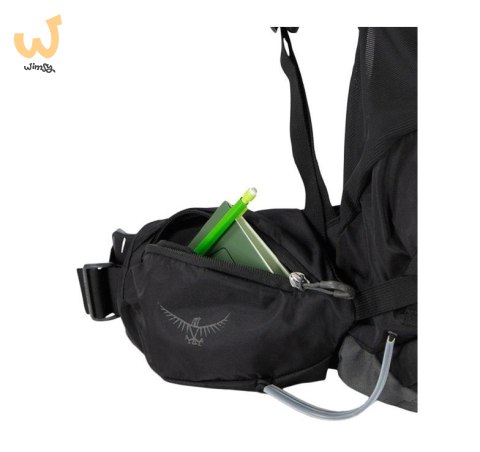 Plecak trekkingowy OSPREY Kestrel 48 czarny S/M Plecak trekkingowy OSPREY Kestrel 48 czarny S/M