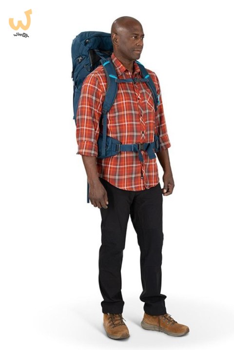 Plecak trekkingowy OSPREY Kestrel 48 granatowy L/XL Plecak trekkingowy OSPREY Kestrel 48 granatowy L/XL