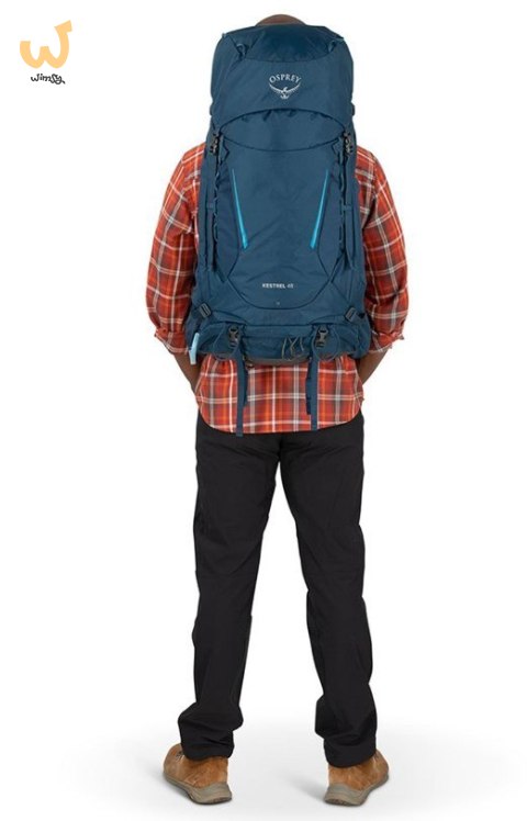 Plecak trekkingowy OSPREY Kestrel 48 granatowy L/XL Plecak trekkingowy OSPREY Kestrel 48 granatowy L/XL