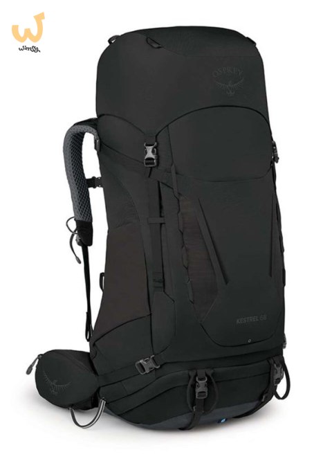 Plecak trekkingowy OSPREY Kestrel 68 czarny L/XL Plecak trekkingowy OSPREY Kestrel 68 czarny L/XL