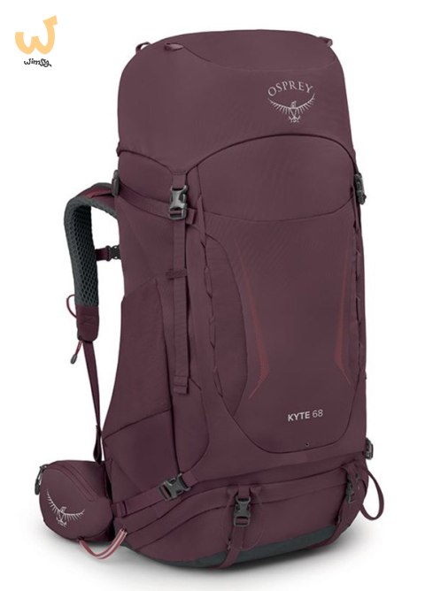 Plecak trekkingowy damski OSPREY Kyte 68 fioletowy M/L Plecak trekkingowy damski OSPREY Kyte 68 fioletowy M/L
