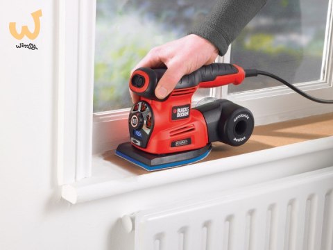 Szlifierka wielofunkcyjna 220W walizka BLACK+DECKER Szlifierka wielofunkcyjna 220W walizka BLACK+DECKER