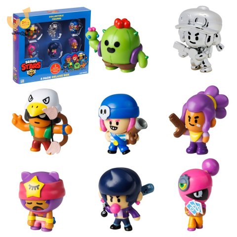 BRAWL STARS S1 FIGURES - 8 PACK DELUXE BOX VER.A BRAWL STARS S1 FIGURES - 8 PACK DELUXE BOX VER.A