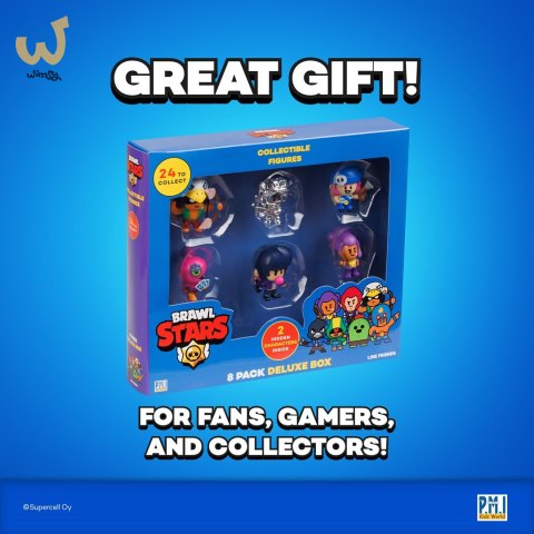 BRAWL STARS S1 FIGURES - 8 PACK DELUXE BOX VER.A BRAWL STARS S1 FIGURES - 8 PACK DELUXE BOX VER.A