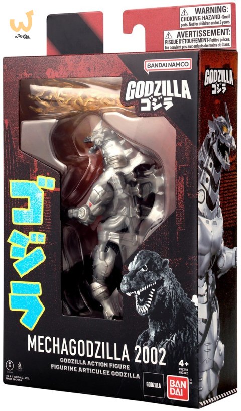 GODZILLA ACTION FIGURE - MECHA GODZILLA 2002 GODZILLA ACTION FIGURE - MECHA GODZILLA 2002