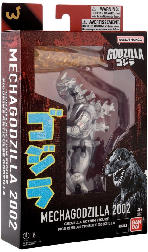 GODZILLA ACTION FIGURE - MECHA GODZILLA 2002 GODZILLA ACTION FIGURE - MECHA GODZILLA 2002