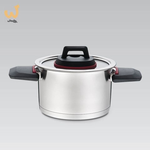 Garnek ze skład.uszami+pokrywka MR-3530-18 2,3L Garnek ze skład.uszami+pokrywka MR-3530-18 2,3L
