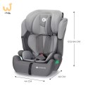 Kinderkraft fotelik COMFORT UP i-Size 9-36kg Szary