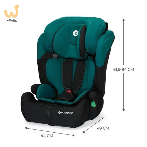 Kinderkraft fotelik COMFORT UP i-Size 9-36kg Zieleń Kinderkraft fotelik COMFORT UP i-Size 9-36kg Zieleń
