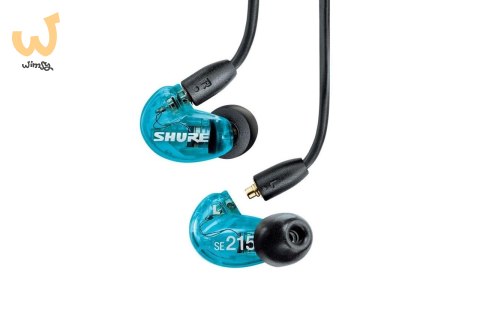 Shure SE215DYBL+UNI-EFS - Słuchawki douszne AONIC215 z pojedynczym przetwornikiem i kablem 3.5mm (niebieskie) Shure SE215DYBL+UNI-EFS - Słuchawki douszne AONIC215 z pojedynczym przetwornikiem i kablem 3.5mm (niebieskie)