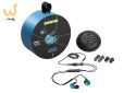 Shure SE215DYBL+UNI-EFS - Słuchawki douszne AONIC215 z pojedynczym przetwornikiem i kablem 3.5mm (niebieskie)
