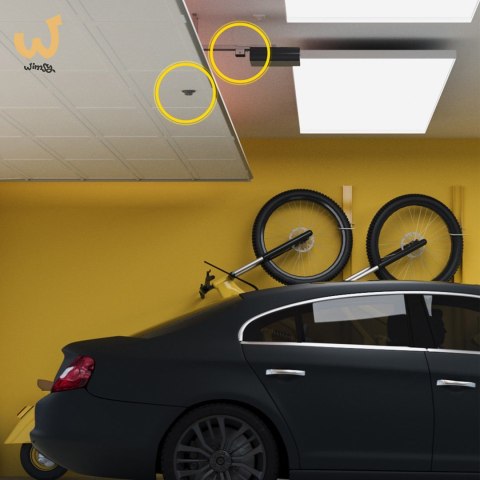 Yale Inteligentny sterownik do garażu 1x Smart Opener , 1x Door Position Sensor, 1x Magnes, 2x Dodatkowy kabel, 2x Taśma instala Yale Inteligentny sterownik do garażu 1x Smart Opener , 1x Door Position Sensor, 1x Magnes, 2x Dodatkowy kabel, 2x Taśma instala
