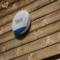 Yale Zewnętrzna syrena szara