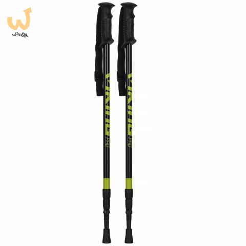 Kije Viking Stig Trekking czarno/różowo/białe Kije Viking Stig Trekking czarno/różowo/białe