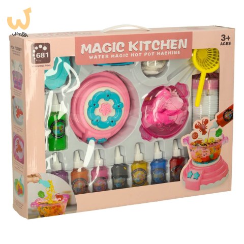 Klej żel kryształowy 3D crystal glue magiczna kuchnia szablony kreatywny zestaw 62 elementy różowy Klej żel kryształowy 3D crystal glue magiczna kuchnia szablony kreatywny zestaw 62 elementy różowy