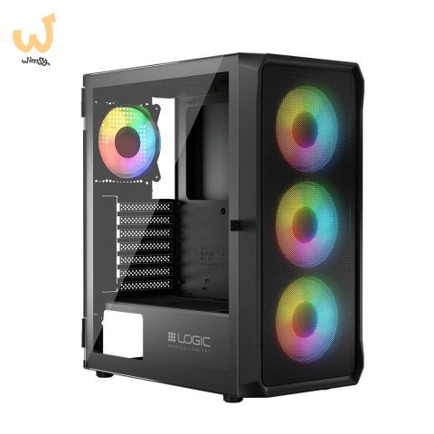 LOGIC OBUDOWA LOGIC PORTOS ARGB MIDI USB 3.0 BLACK LOGIC OBUDOWA LOGIC PORTOS ARGB MIDI USB 3.0 BLACK
