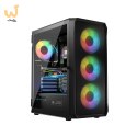 LOGIC OBUDOWA LOGIC PORTOS ARGB MIDI USB 3.0 BLACK