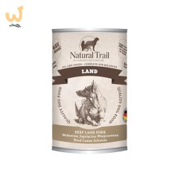 NATURAL TRAIL Land wołowina,jagnięcina dla psa 400g