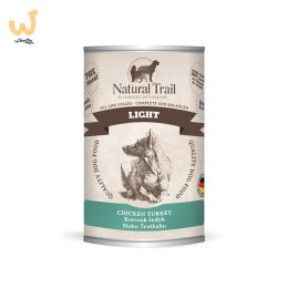 NATURAL TRAIL Light kurczak,indyk dla psa 400g