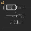Oprawa V-TAC SKU20423 VT-39ST 6500K 30W 3000lm