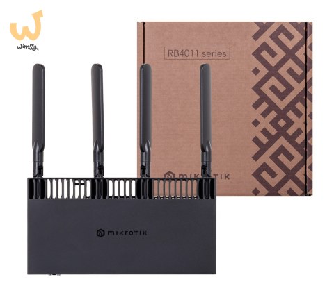 Router WiFi 5 Mikrotik RB4011iGS+5HacQ2HnD-IN 2,4GHz(2x2)/5GHz(4x4) 11p Router WiFi 5 Mikrotik RB4011iGS+5HacQ2HnD-IN 2,4GHz(2x2)/5GHz(4x4) 11p