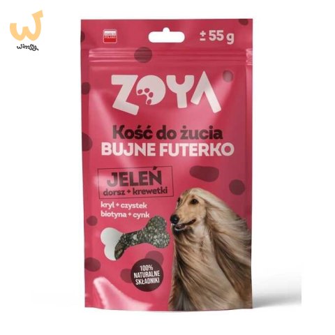 ZOYA Kość - Bujne Futerko - Przysmak dla psów - 1szt ZOYA Kość - Bujne Futerko - Przysmak dla psów - 1szt