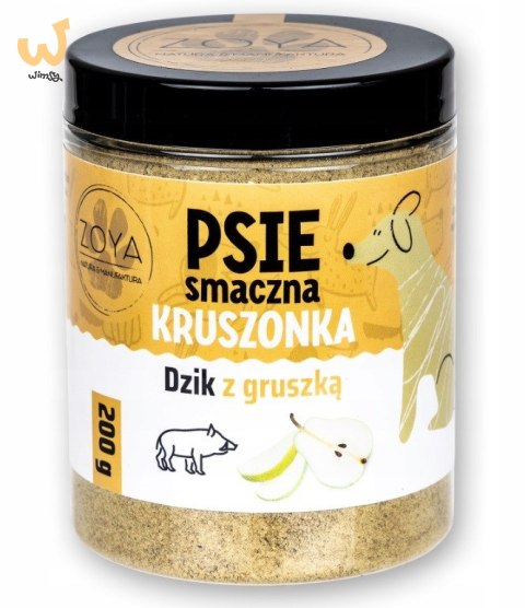 ZOYA Kruszonka Dzik - Przysmak dla psów - 200g ZOYA Kruszonka Dzik - Przysmak dla psów - 200g