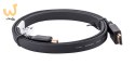 Kabel Lanberg CA-HDMI-21CU-0010-BK (HDMI M - HDMI M; 1m; kolor czarny)