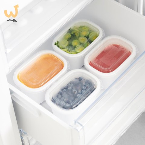 Rotho Freeze zestaw pojemników do mrożenia 4 x 0,5l Rotho Freeze zestaw pojemników do mrożenia 4 x 0,5l