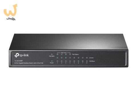Switch TP-LINK TL-SG1008P (8x 10/100/1000Mbps)