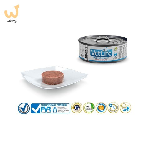 FARMINA Vet Life Hypoallergenic Pork & Potato - mokra karma dla kota - 85 g FARMINA Vet Life Hypoallergenic Pork & Potato - mokra karma dla kota - 85 g
