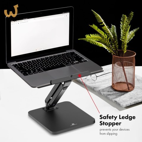 MACLEAN PODSTAWKA BIURKOWA NA MONITOR LUB LAPTOP, SPRĘŻYNA GAZOWA, DO PRACY STOJĄCO SIEDZĄCEJ, CZARNA MC-493 MACLEAN PODSTAWKA BIURKOWA NA MONITOR LUB LAPTOP, SPRĘŻYNA GAZOWA, DO PRACY STOJĄCO SIEDZĄCEJ, CZARNA MC-493