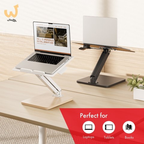 MACLEAN PODSTAWKA BIURKOWA NA MONITOR LUB LAPTOP, SPRĘŻYNA GAZOWA, DO PRACY STOJĄCO SIEDZĄCEJ, CZARNA MC-493 MACLEAN PODSTAWKA BIURKOWA NA MONITOR LUB LAPTOP, SPRĘŻYNA GAZOWA, DO PRACY STOJĄCO SIEDZĄCEJ, CZARNA MC-493